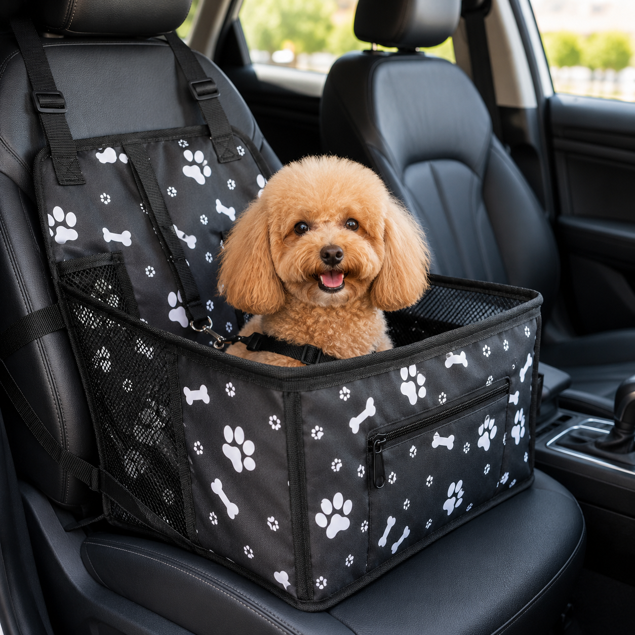 Travel Buddy Dog Car Seat Basket