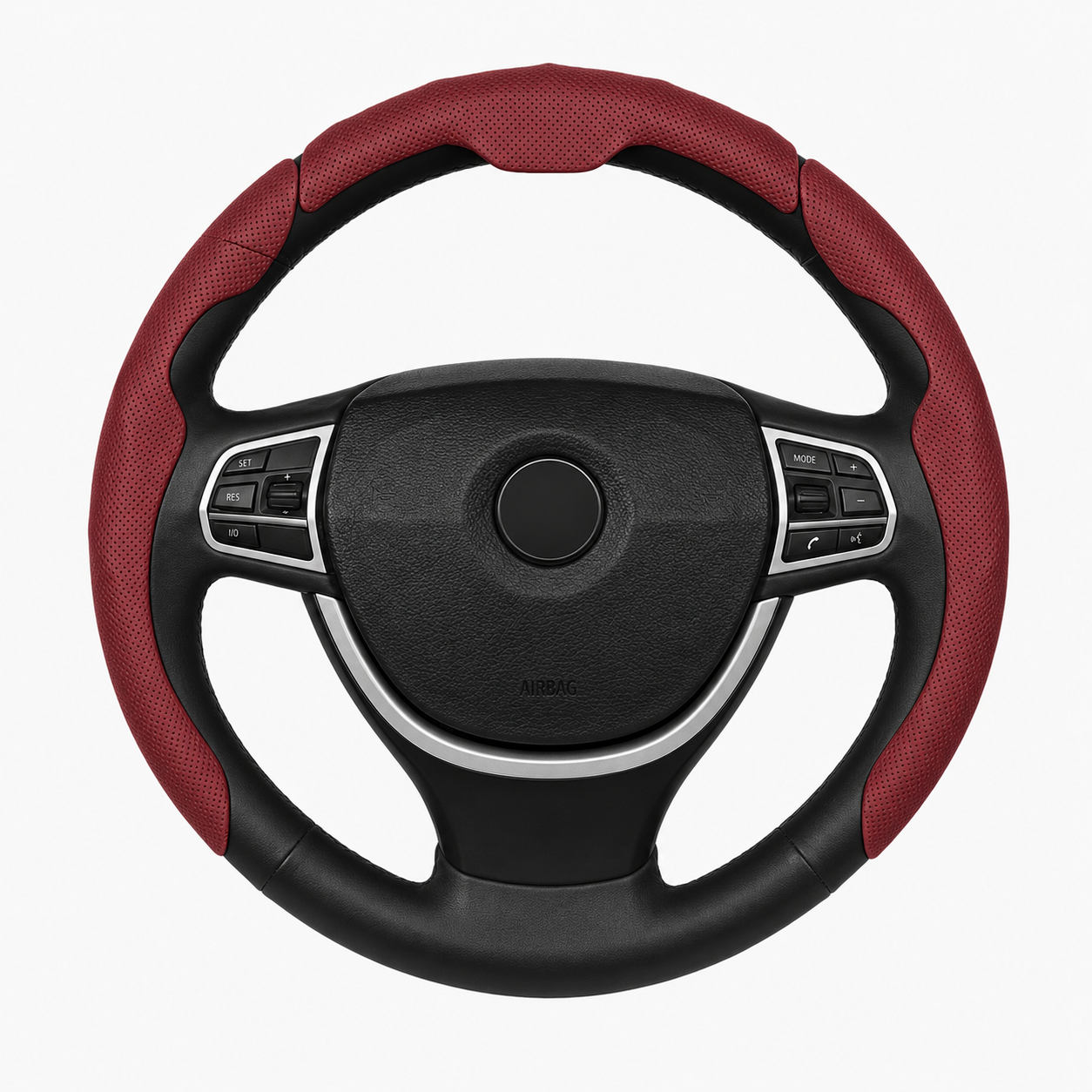 Anti-Slip Leather Steering Wheel Cover