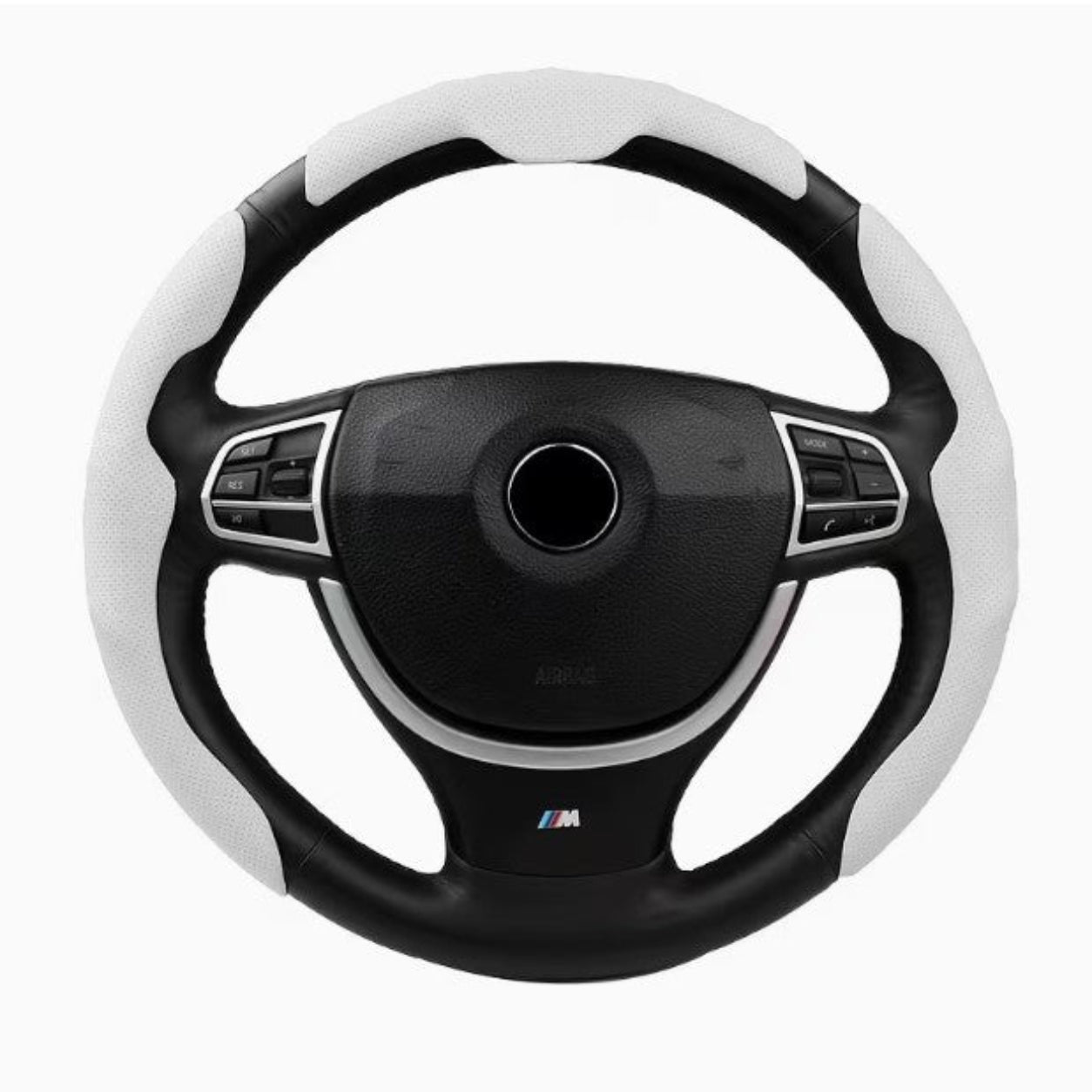 Anti-Slip Leather Steering Wheel Cover