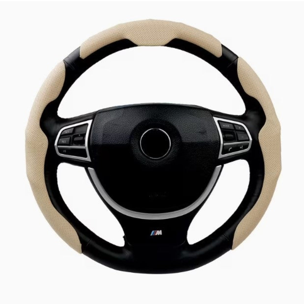 Anti-Slip Leather Steering Wheel Cover