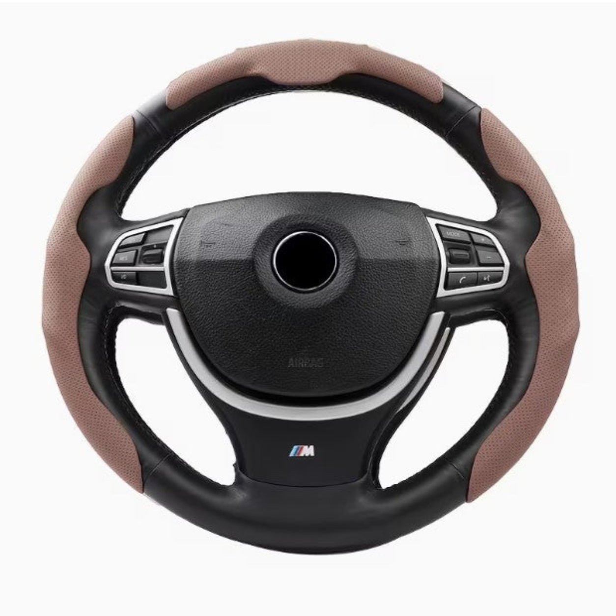 Anti-Slip Leather Steering Wheel Cover