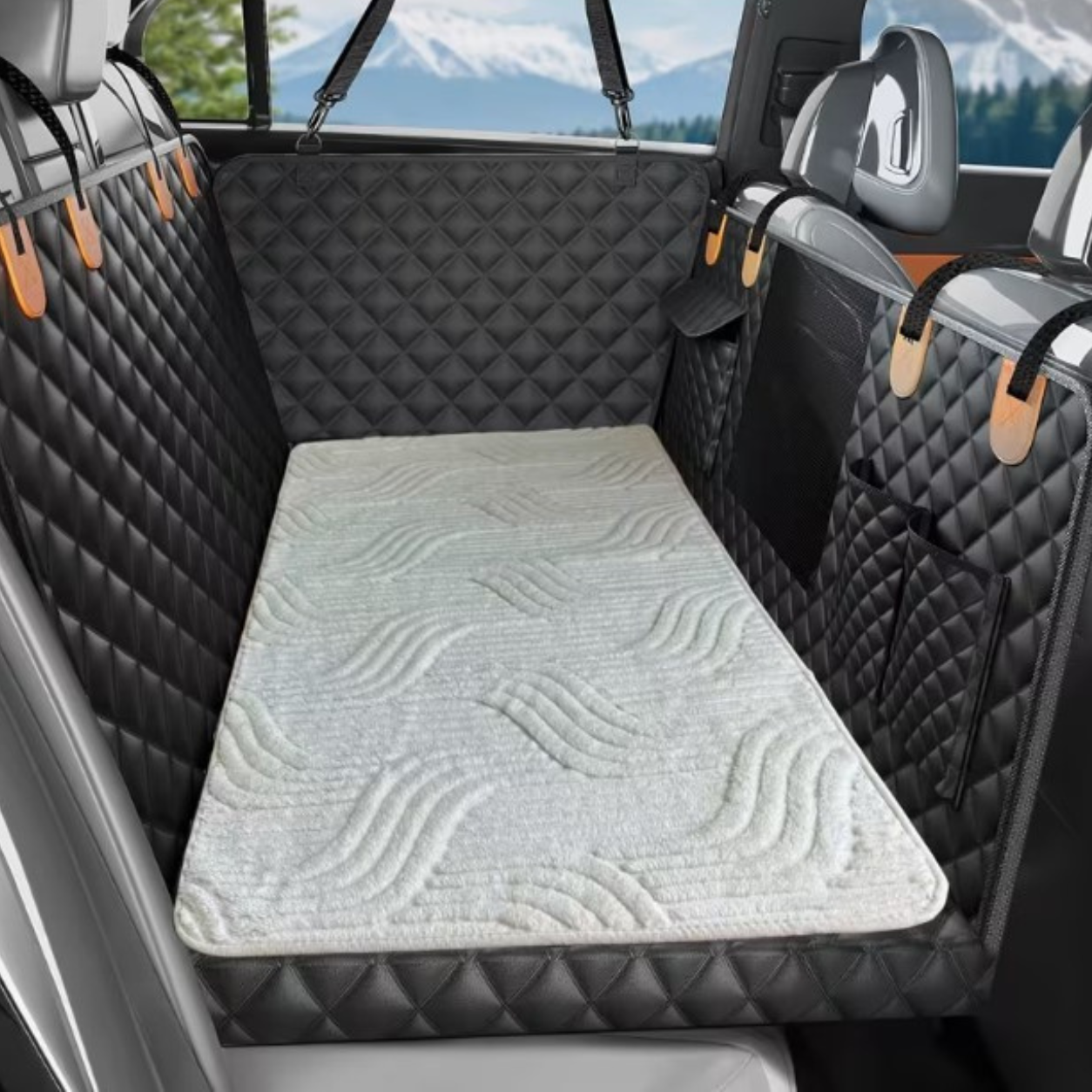 Anti-Slip Dog Car Seat Cover Mat