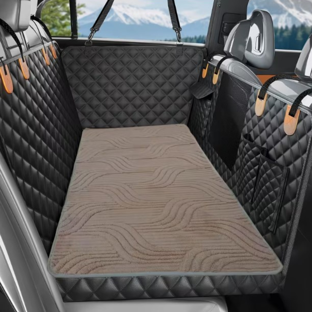 Anti-Slip Dog Car Seat Cover Mat