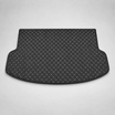 Custom Black & White Trunk Mats
