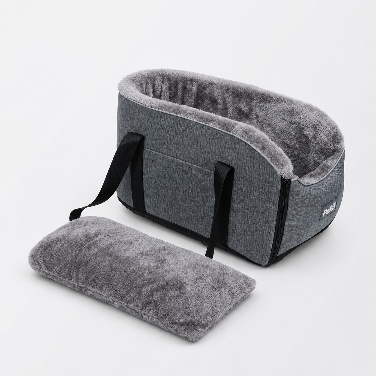 Dog Car Seat Booster Bed with Car Mat