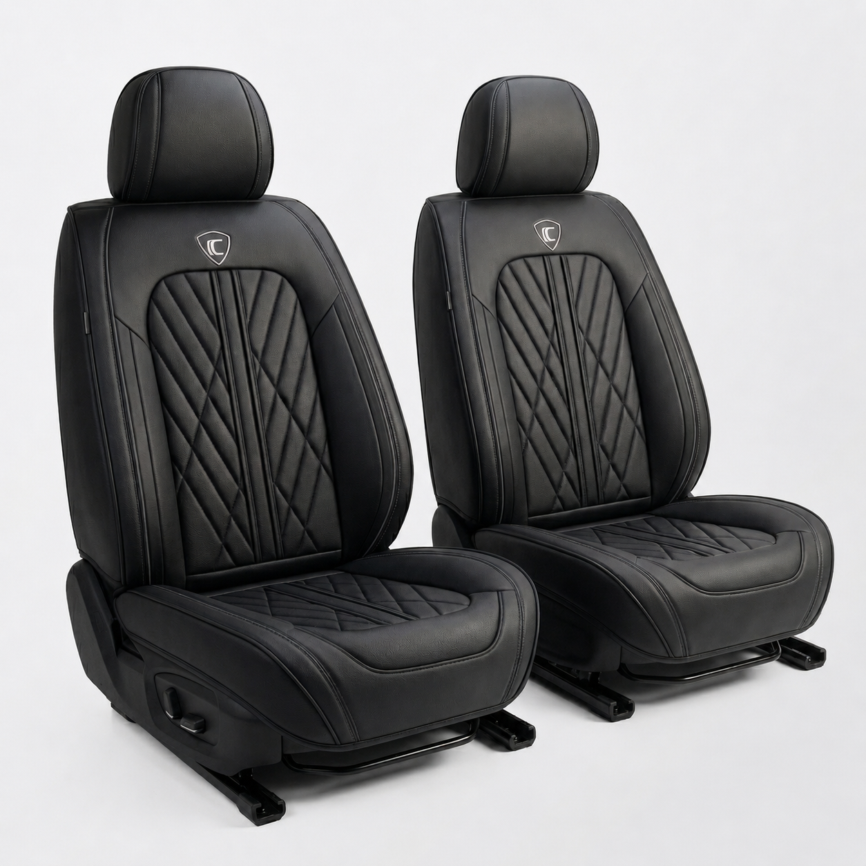 Black Seat Covers for Toyota RAV4 | Vegan Leather