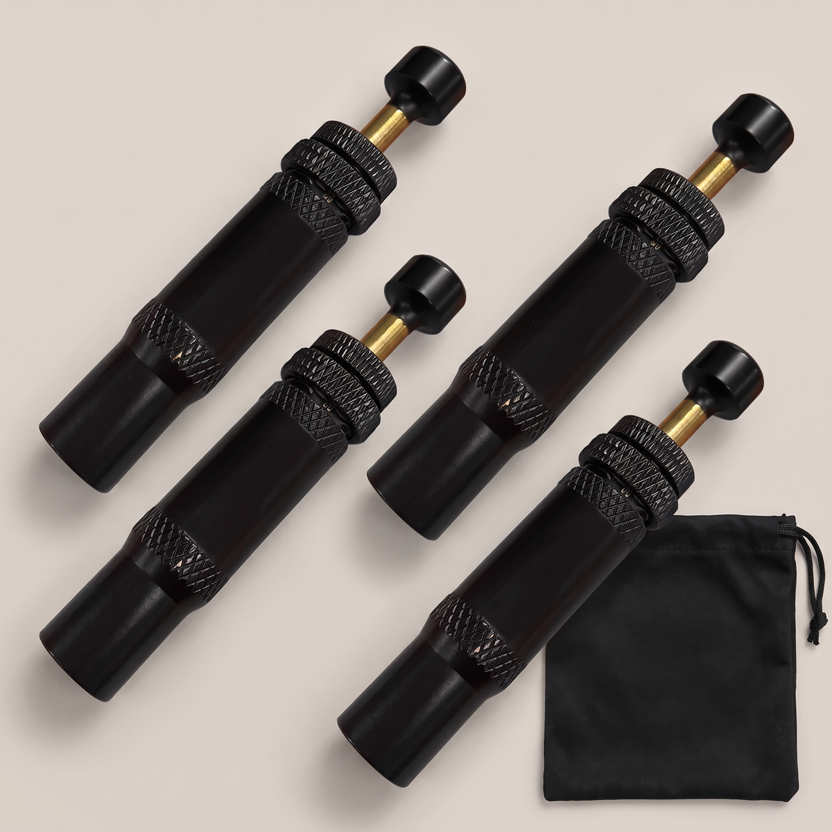 Automatic Tyre Deflators – full set with pouch