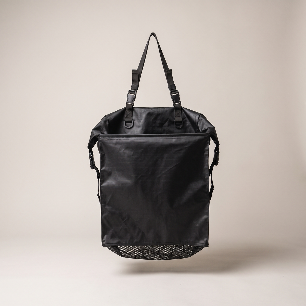 Magnetic Gear & Shoe Storage Bag – studio front view