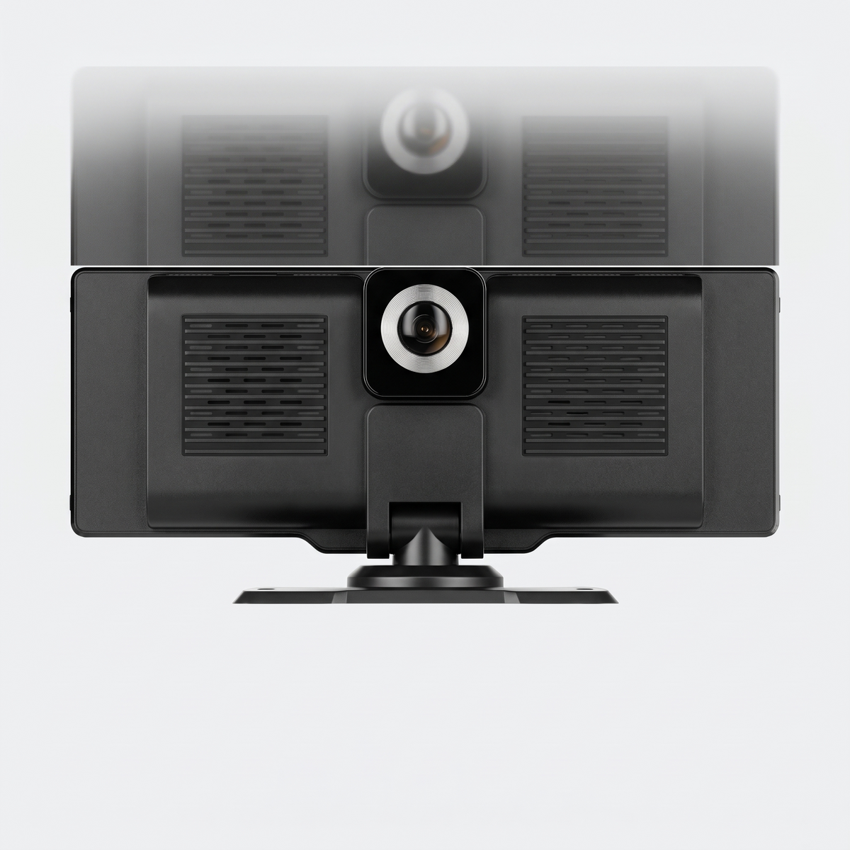 10.26-Inch Wireless CarPlay & Android Auto Screen with Dash Cam – back view showing the built-in dash cam